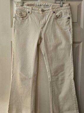 Vintage Banana Republic White Jeans